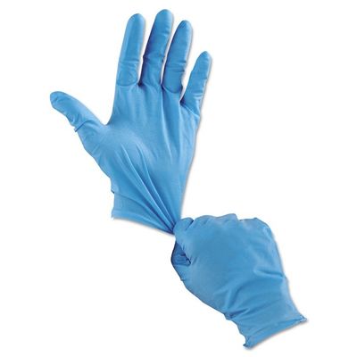 Biodégradable libre de gants jetables d'examen de nitriles de poudre libre de latex grand