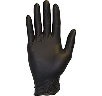 Milieu biodégradable de gants jetables de nitriles résistant