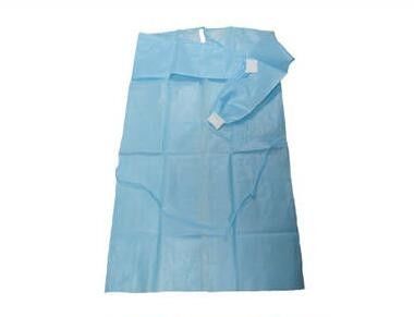 Vente en gros jetable non stérile biodégradable médicale de robe d'isolement de Sms