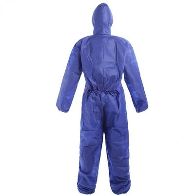 Costume de corps de sécurité d'une seule pièce protectrice de PPE de produits chimiques plein