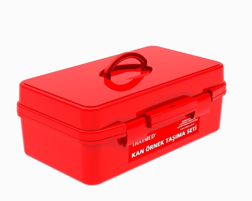 Conteneur de transport de sac de fournitures médicales de transport réutilisable de haute qualité de prise de sang avec l'étagère intérieure
