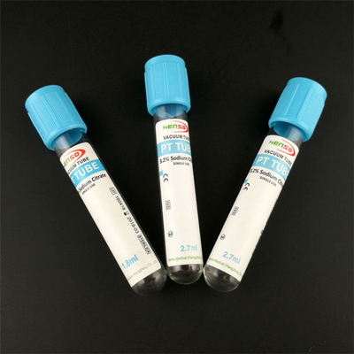 Anticoagulant citrate la fiole supérieure bleue de collection de tubes