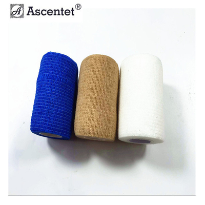 Bandage cohésif stérile de Gauze Bandage Self Adhesive Flexible de coton de la meilleure qualité