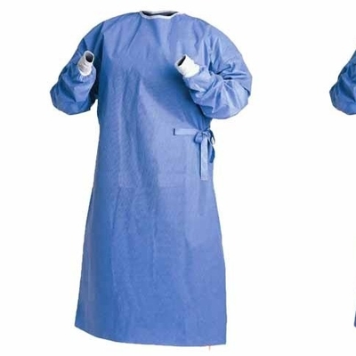 Cpe médical jetable non stérile de robes de PPE mettant des robes de couverture d'isolement