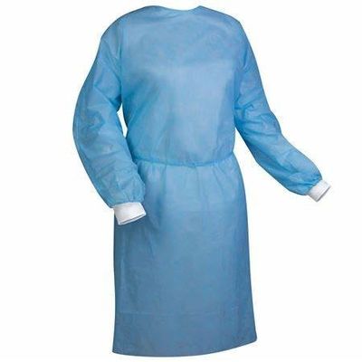Cpe jetable non stérile bon marché de PPE mettant des robes de couverture d'isolement
