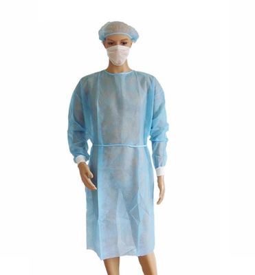 Robes répulsives liquides de chirurgie jetable médicale pour le docteur