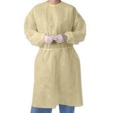 Robe patiente jetable médicale d'isolement de PPE d'hôpital