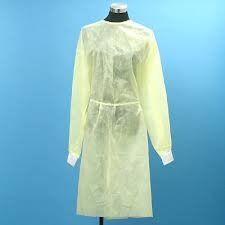 Robe jetable d'isolement de barrière protectrice de robes médicales universelles d'isolement