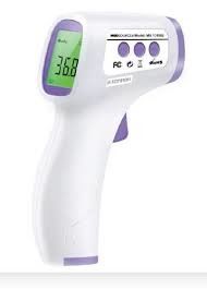 Aucun thermomètre infrarouge de front de thérapeutique médicale moderne de contact