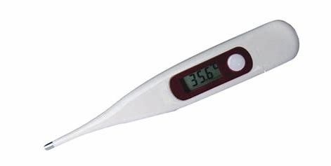 Thermomètre oral médical moderne de la température d'aisselle de ménage électronique