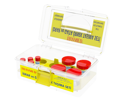 Conteneur de transport de sac de fournitures médicales de transport réutilisable de haute qualité de prise de sang avec l'étagère intérieure
