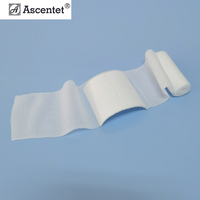 Bandage médical stérile adapté aux besoins du client de gaze de coton de bandage chirurgical non adhésif de gaze