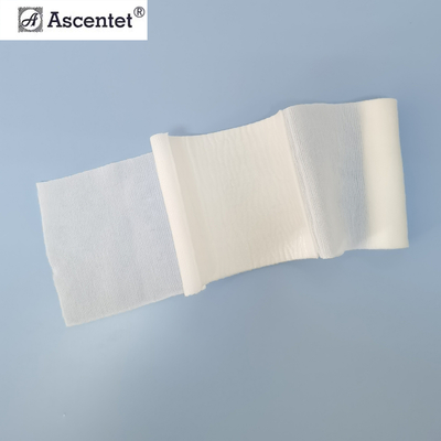 Bandage médical stérile adapté aux besoins du client de gaze de coton de bandage chirurgical non adhésif de gaze