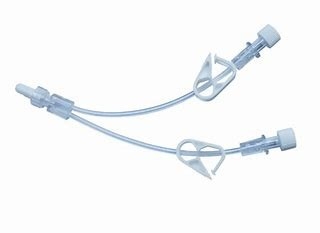 Tuyauterie intraveineuse de connecteur d'Iv de bride de rouleau filtre de 0,2 microns