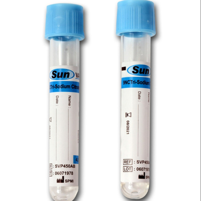 Le sang de collection de sérum de citrate sodique de Sst de coagulation analyse des fioles témoin de tube