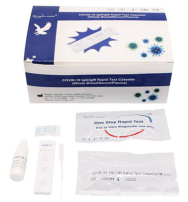 Mda a approuvé le kit d'autotest d'antigène d'écouvillon de salive de bouche d'essai de drogue