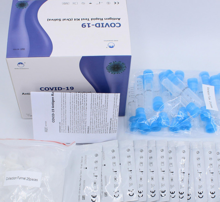 Kit d'essai de salive de Gmate de collection de salive, kit rapide d'essai d'anticorps de salive