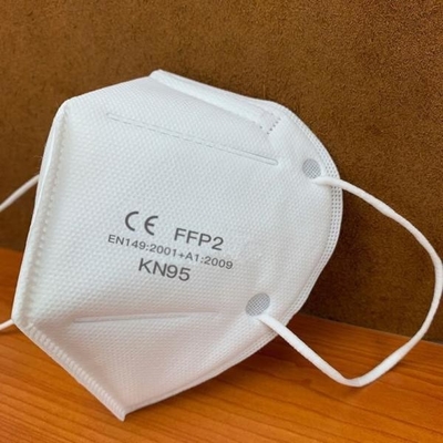Masque Ffp2 médical résistant d'Earloop Kn95 de la poussière civile de catégorie